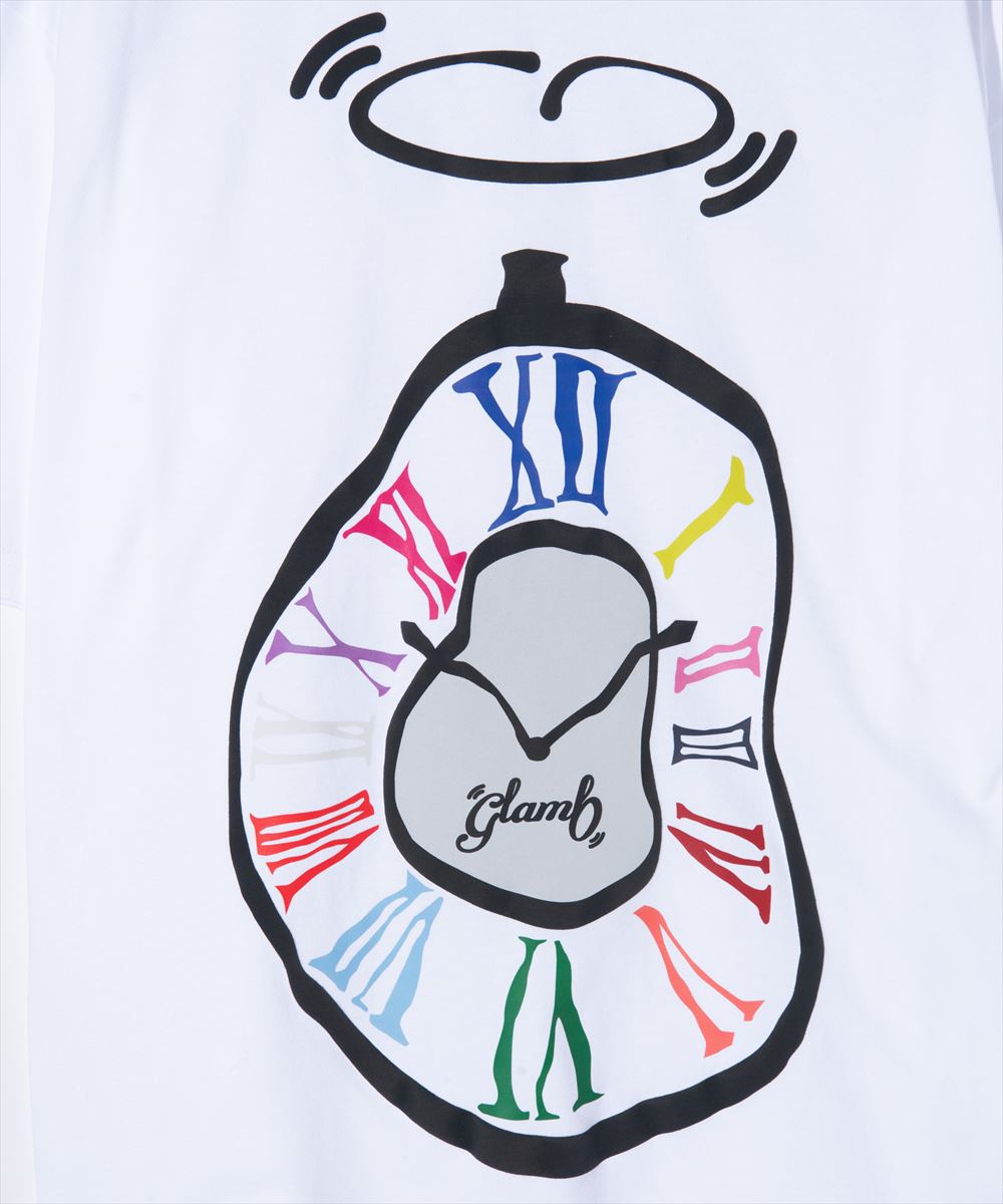 SALE/セール glamb グラム Twist Clock T-Shirt / ツイストクロックTシャツ 特別価格
