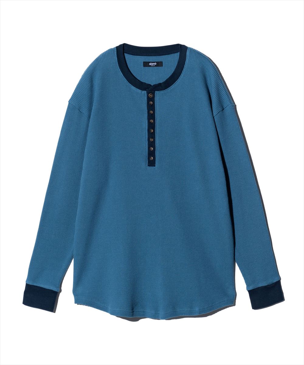 SALE/セール glamb グラム Waffle Augusta Cutsew / ワッフルオーガスタカットソー