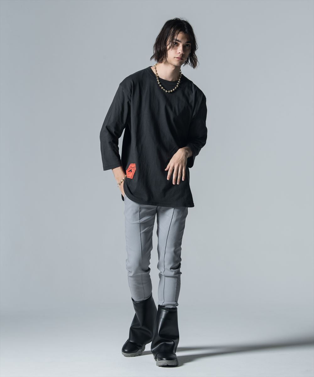 SALE/セール glamb グラム Oversize Record Tag Cutsew オーバーサイズレコードタグカットソー 特別価格