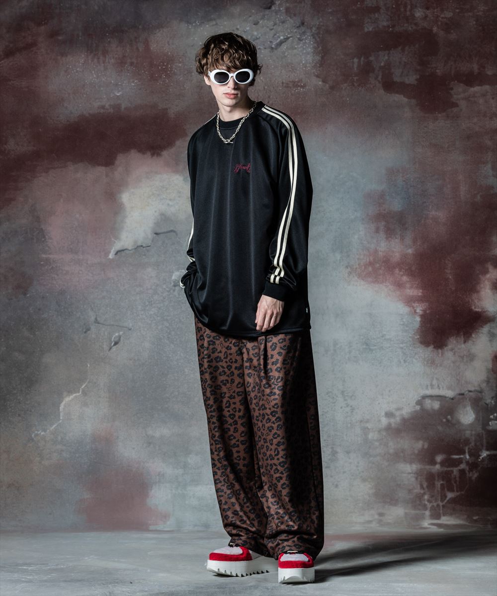 glamb グラム Pullover Line Jersey プルオーバーラインジャージ