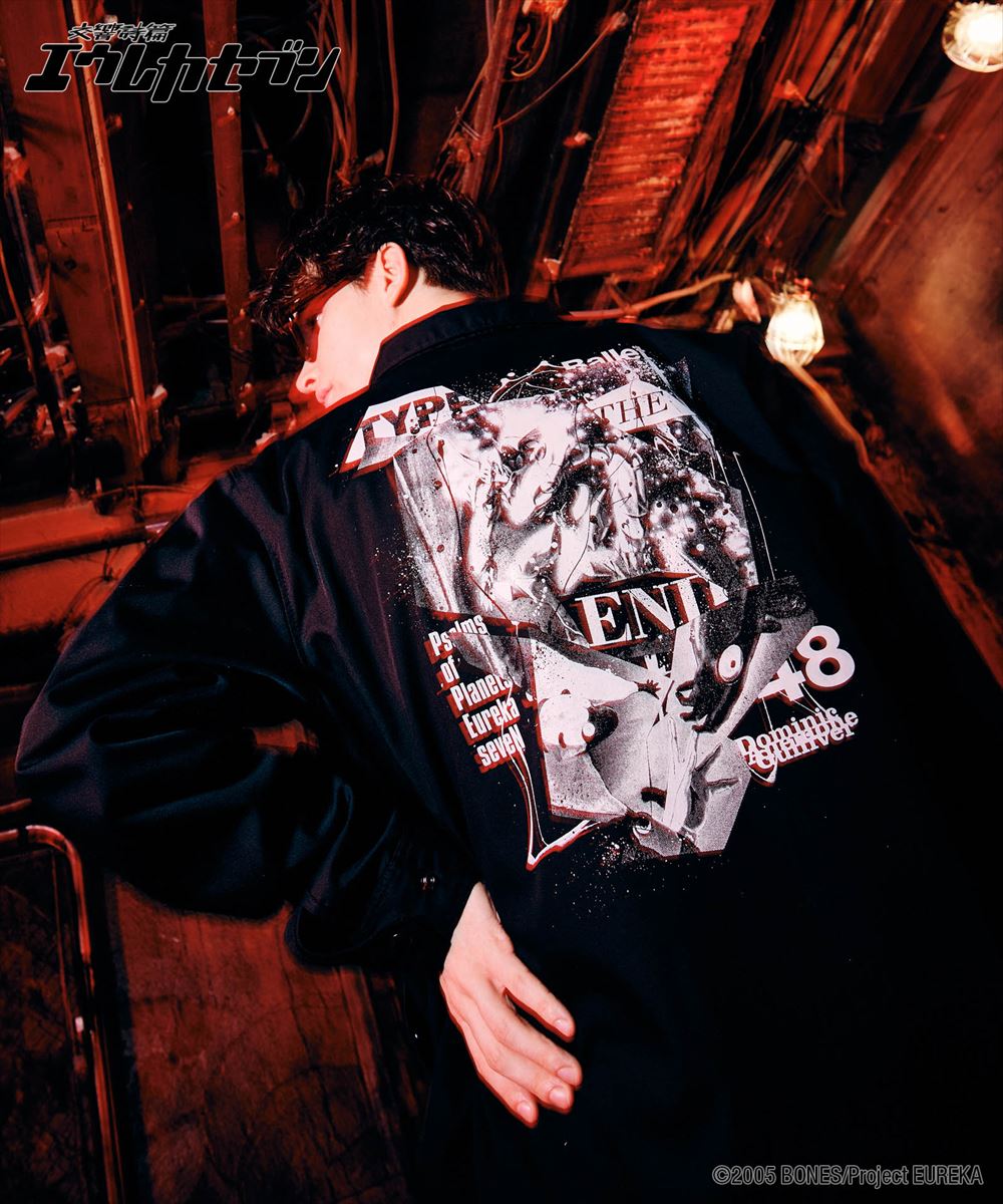 交響詩篇エウレカセブン glamb Ballet Mecanique Coach Jacket / バレエメカニックコーチジャケット