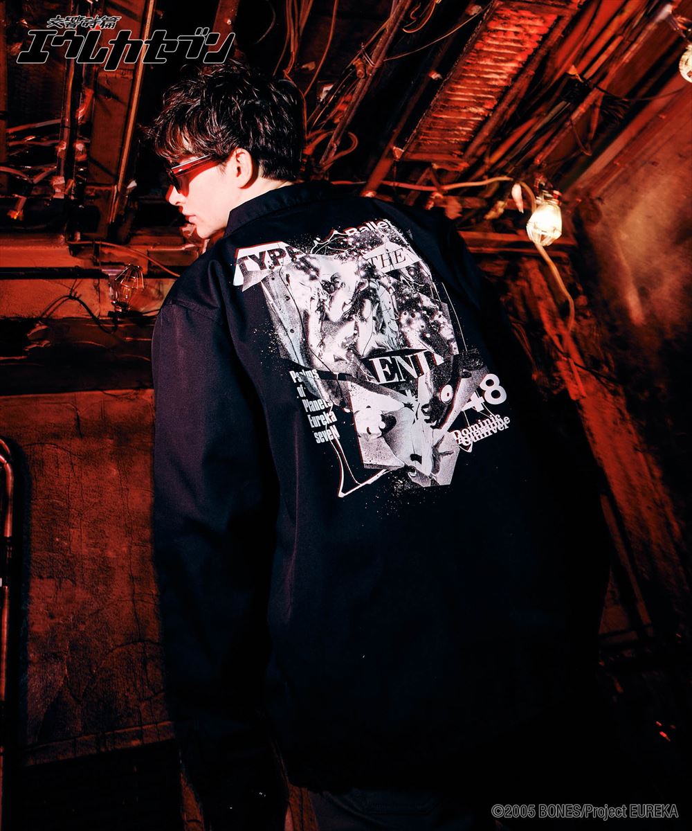 交響詩篇エウレカセブン glamb Ballet Mecanique Coach Jacket / バレエメカニックコーチジャケット