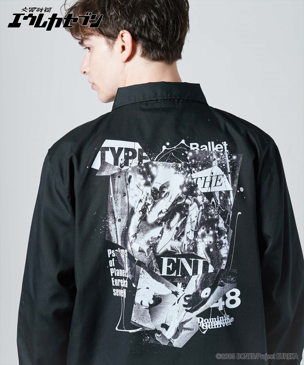 交響詩篇エウレカセブン glamb Ballet Mecanique Coach Jacket / バレエメカニックコーチジャケット