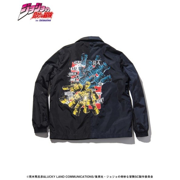 JOJO x glamb グラム　ORA vs MUDA coach jacket　オラvsムダコーチジャケット　ジョジョ