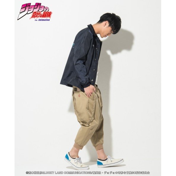 JOJO x glamb グラム　ORA vs MUDA coach jacket　オラvsムダコーチジャケット　ジョジョ