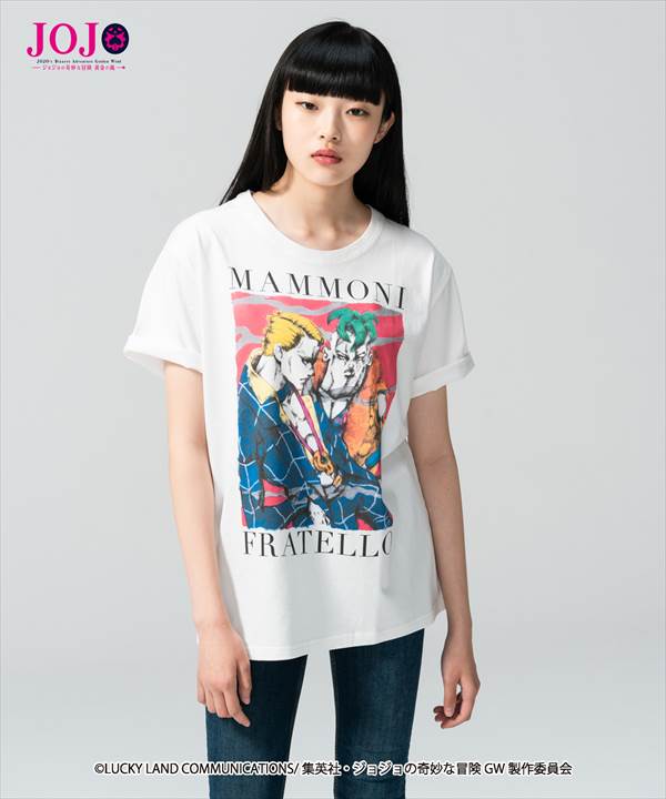 【2026年6月入荷分予約】glamb・グラム Prosciutto & Pesci T プロシュート&ペッシ Tシャツ JOJO ジョジョ