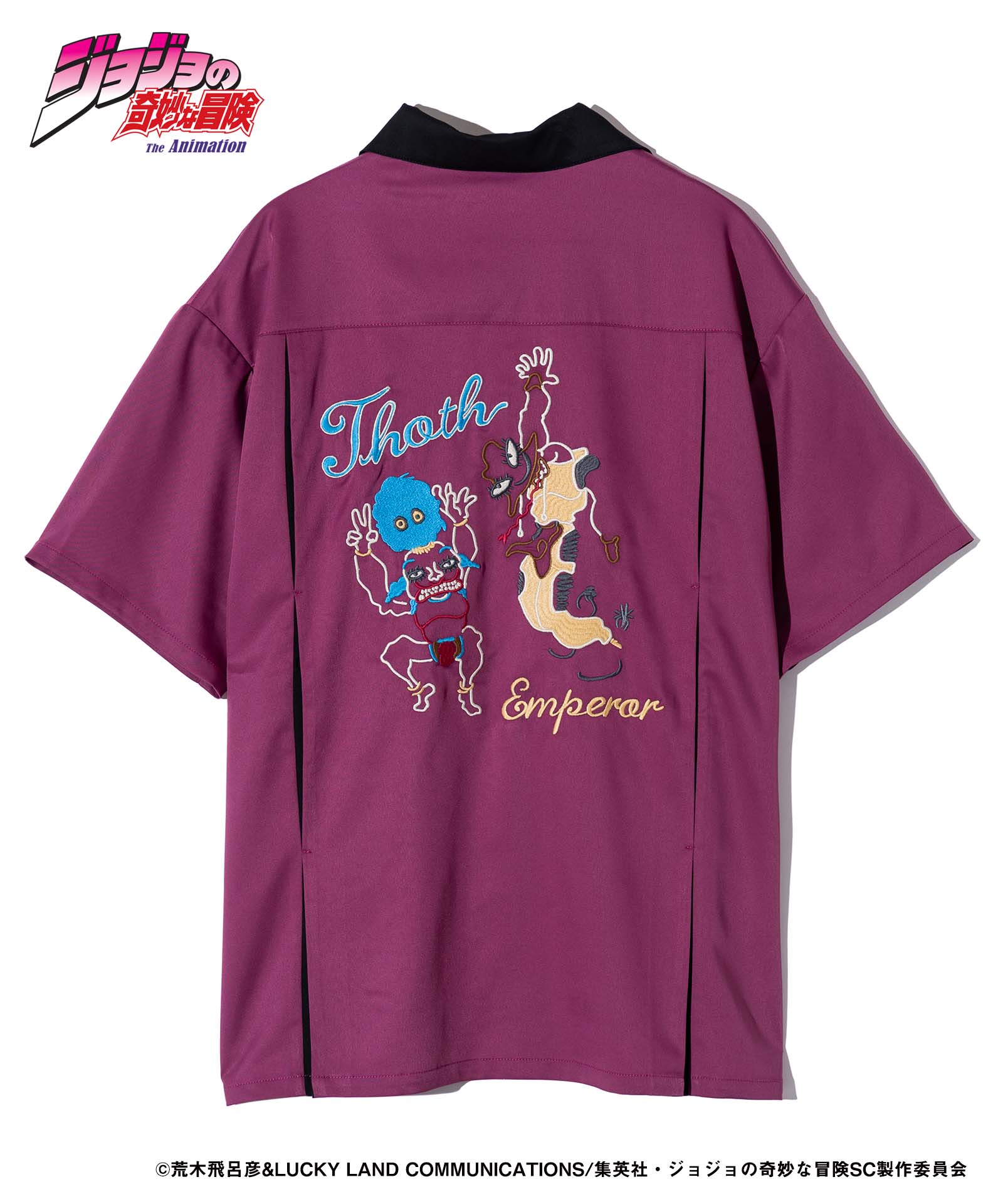 【Sサイズはメーカーお取り寄せ】JOJO ジョジョ glamb グラム Hol Horse ＆ Boingo Shirt ホル・ホース アンド ボインゴ シャツ