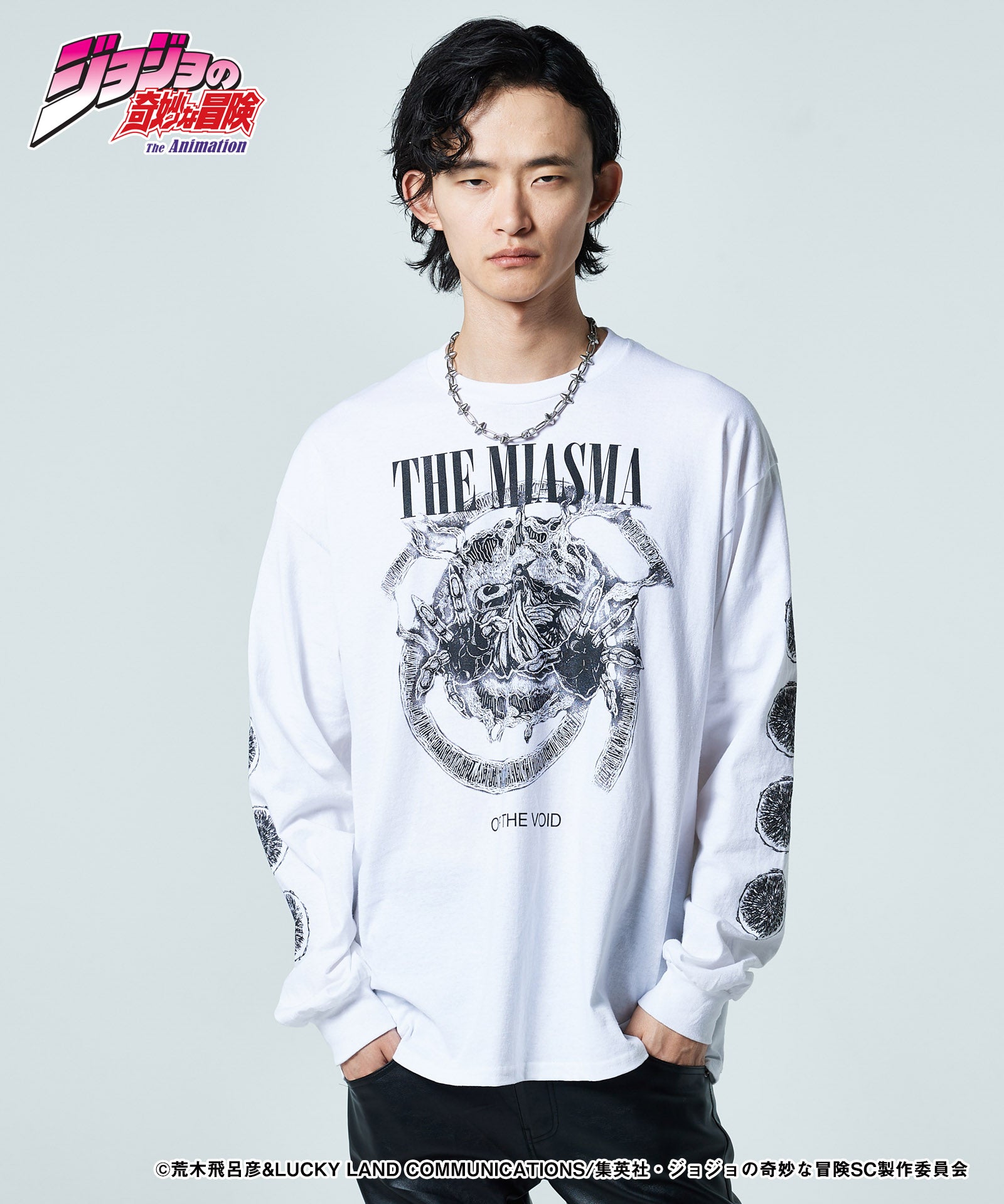 JOJO ジョジョ glamb グラム Cream Long Sleeves T-shirt クリームロングスリーブTシャツ