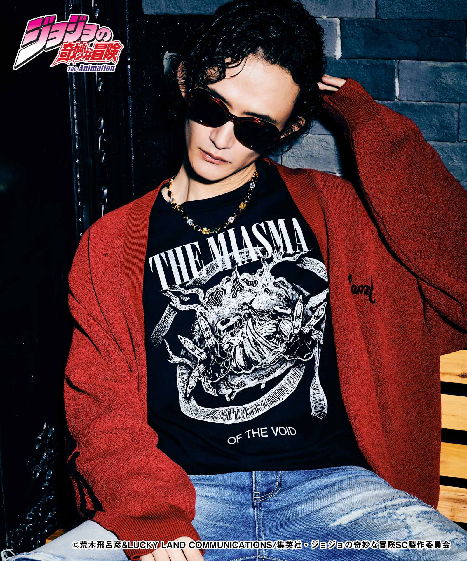 JOJO ジョジョ glamb グラム Cream Long Sleeves T-shirt クリームロングスリーブTシャツ