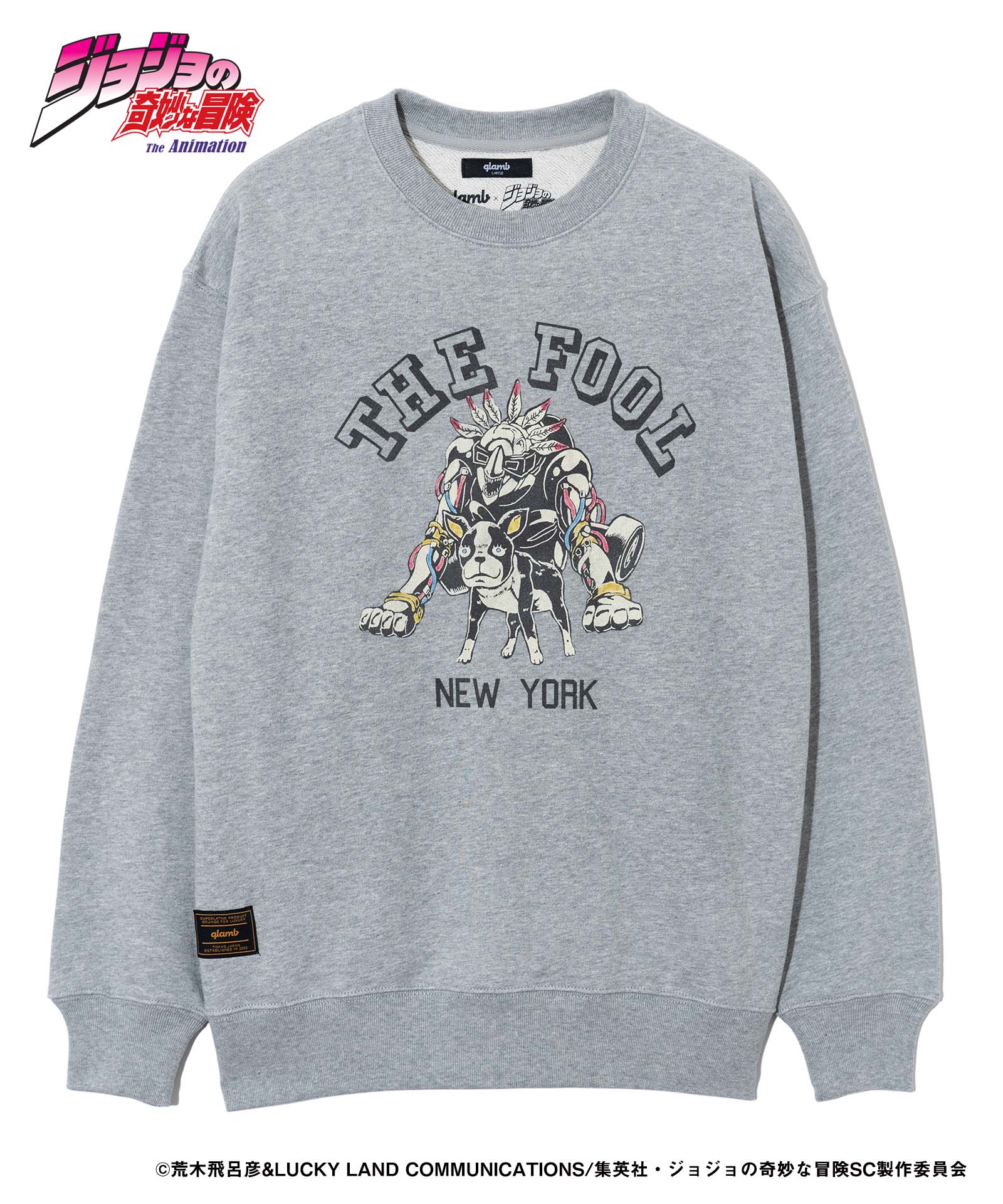 JOJO ジョジョ glamb グラム Iggy Sweat イギースウェット 愚者 ザ・フール
