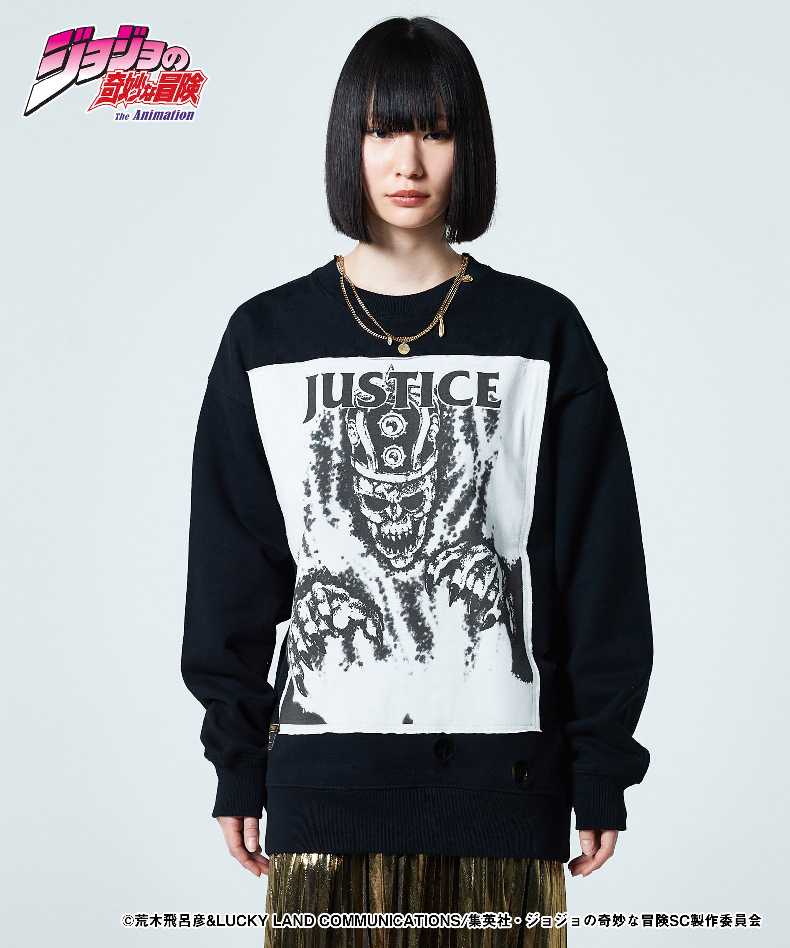 JOJO ジョジョ glamb グラム Justice Sweat ジャスティス スウェット エンヤ婆