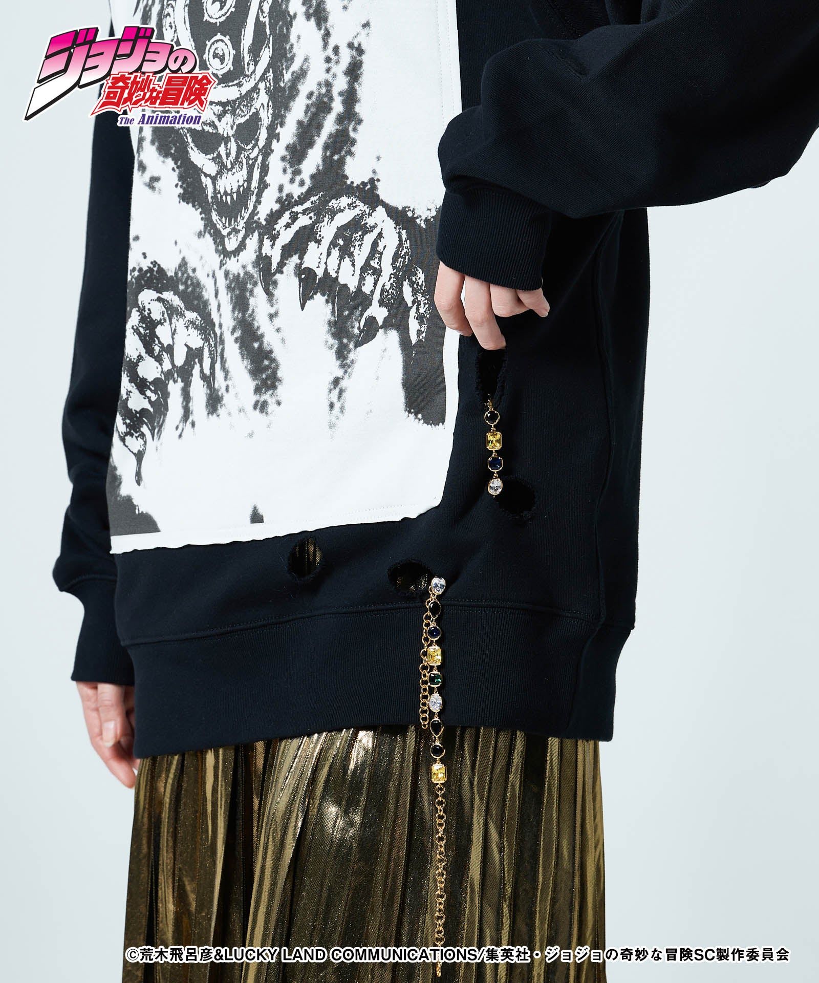 JOJO ジョジョ glamb グラム Justice Sweat ジャスティス スウェット エンヤ婆