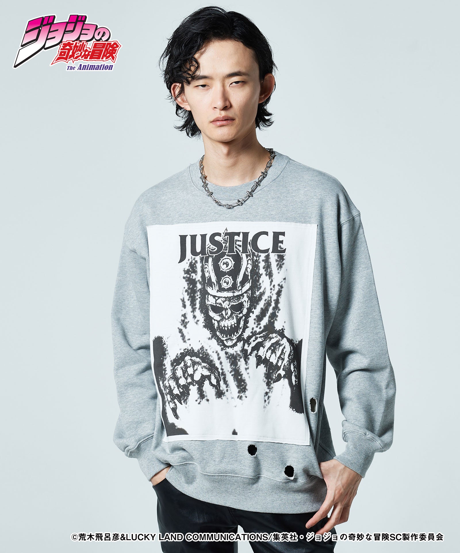 JOJO ジョジョ glamb グラム Justice Sweat ジャスティス スウェット エンヤ婆