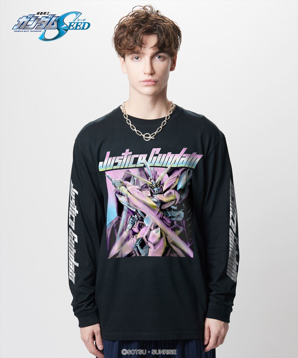 glamb グラム Justice Gundam Long Sleeves T-Shirt / ジャスティスガンダムロングスリーブTシャツ