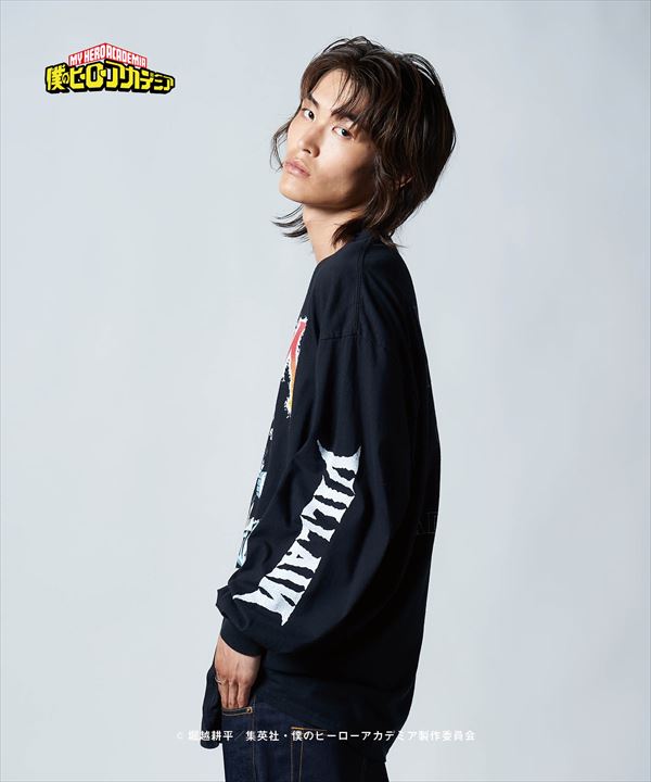 僕のヒーローアカデミア x glamb Tomura Shigaraki Long Sleeves T トムラシガラキ ロングスリーブT 特別価格