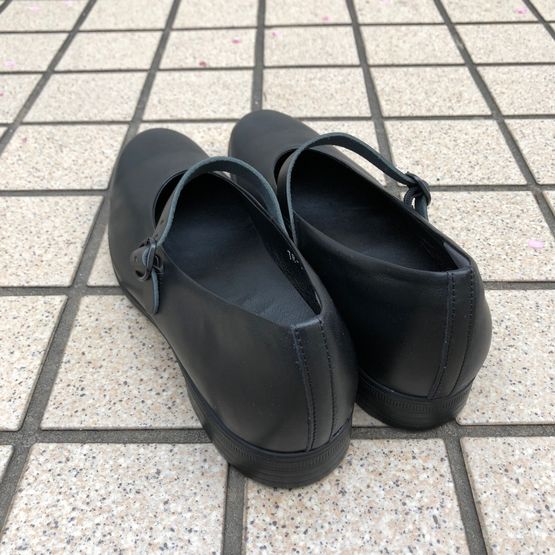 トラベルシューズ バイ ショセ TRAVEL SHOES by chausser ワンストラップ レザーシューズ