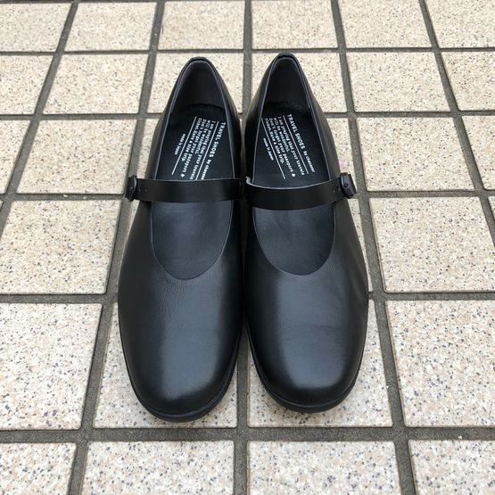 トラベルシューズ バイ ショセ TRAVEL SHOES by chausser ワンストラップ レザーシューズ