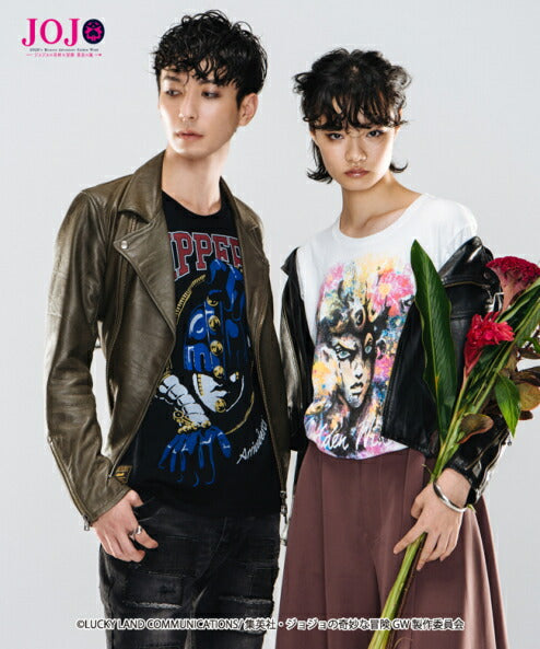 JOJO x glamb グラム Bruno Bucciarati’s stand T スティッキィ・フィンガーズ Tシャツ 第5部