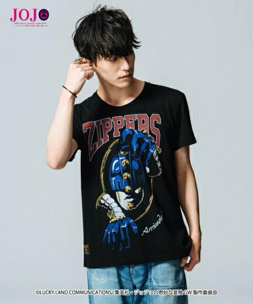 【2026年6月入荷分予約】JOJO x glamb グラム Bruno Bucciarati’s stand T スティッキィ・フィンガーズ Tシャツ 第5部