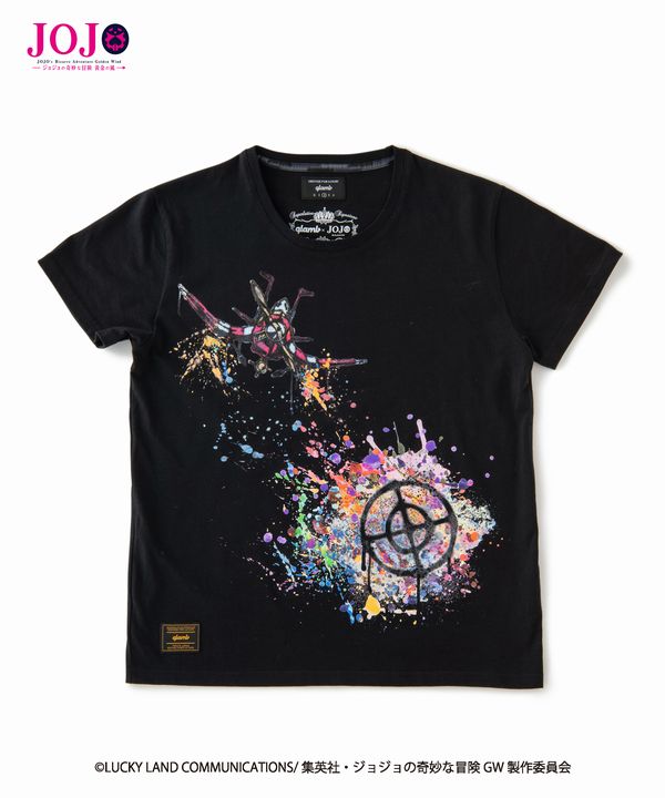 【2026年入荷分予約】JOJO x glamb グラム Narancia Ghirga’s stand T エアロスミス Tシャツ ジョジョ