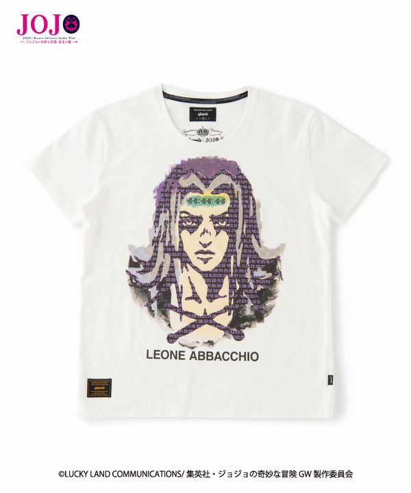 glamb・グラム Leone Abbacchio T レオーネ・アバッキオ Tシャツ JOJO