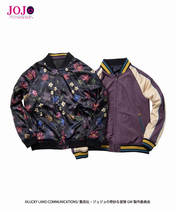 JOJO x glamb グラム Giorno Giovanna ska JKT ジョルノ・ジョバァーナ スカジャン ジョジョ