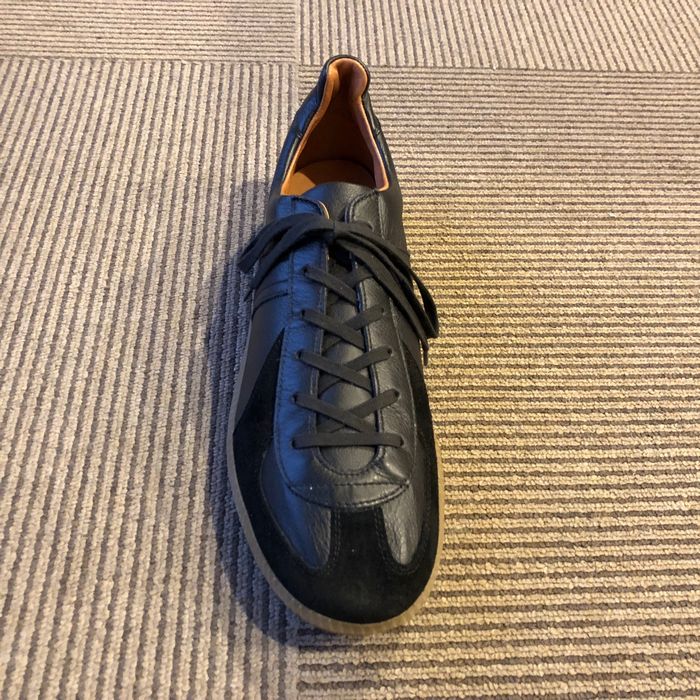 REPRODUCTION OF FOUND：ジャーマントレーナー/ブラック GERMAN MILITARY TRAINER リプロダクション オブ ファウンド