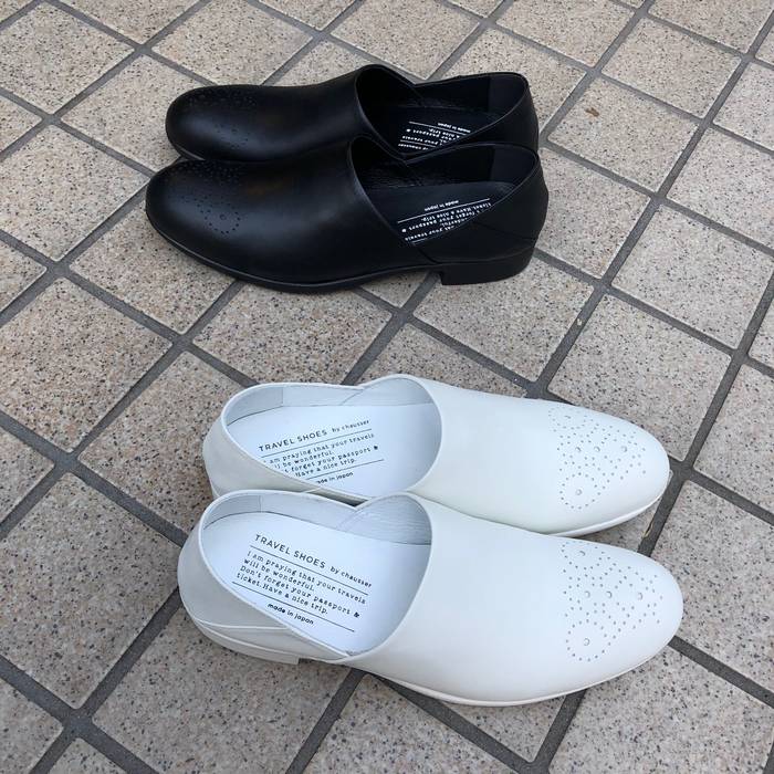 TRAVEL SHOES by chausser トラベルシューズ バイ ショセ DOCTOR'S SHOES ドクターシューズ メダリオン レザースリッポンシューズ