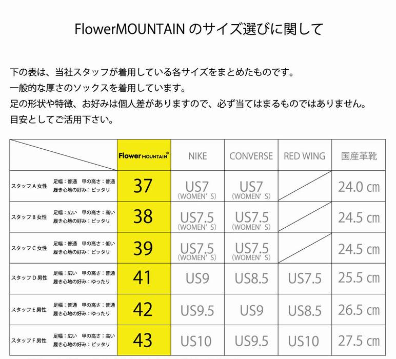 Flower MOUNTAIN フラワーマウンテン CAMP KNIT キャンプ newブラック