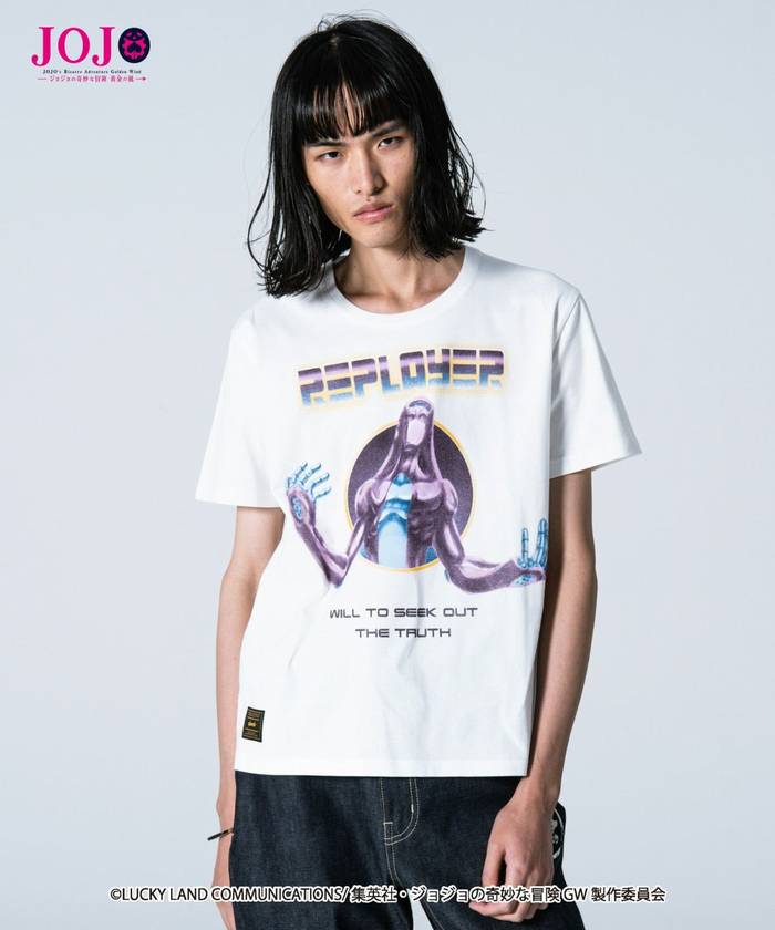 glamb・グラム Leone Abbacchio’s stand T レオーネ・アバッキオズスタンドTシャツ JOJO vol.2