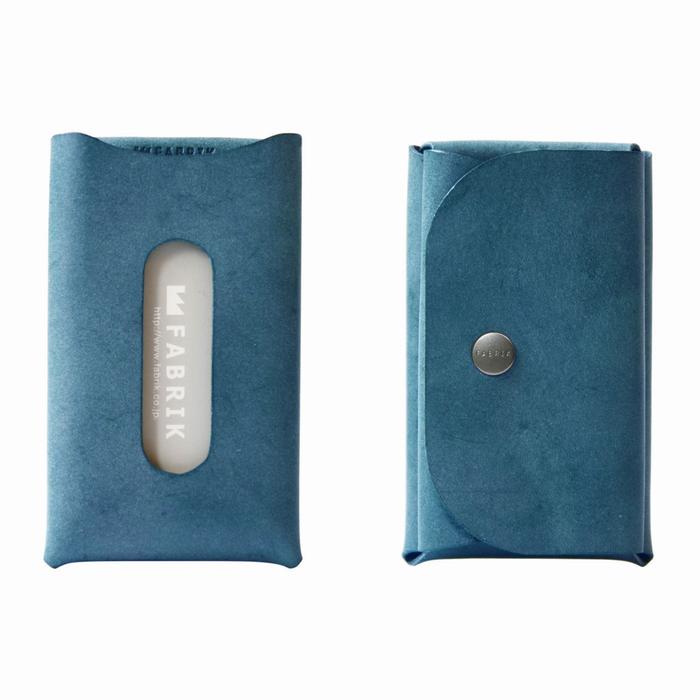 【即納】FABRIK ファブリック：KEY CASE＆CARD/カードも入るレザーキーケース