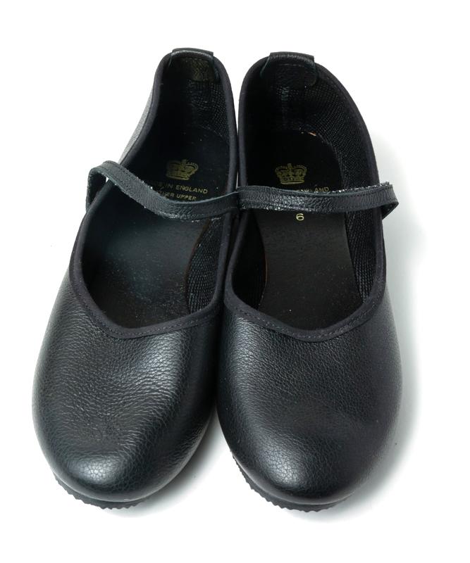 CROWN クラウン STRAP COURT JAZZ ストラップジャズシューズ ブラック