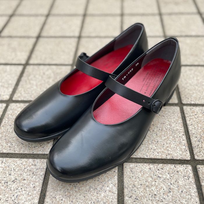 TRAVEL SHOES by chausser トラベルシューズ バイ ショセ ワンストラップ レザーシューズ TR-002 BLG