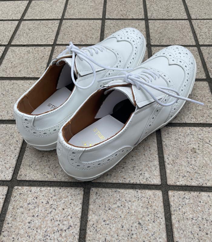 セザミ ウイングチップ レザースニーカー ses amis chausser ショセ