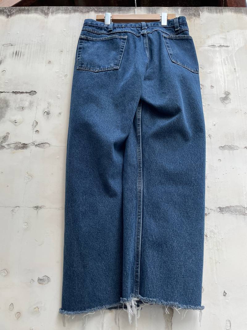 SALE/セール 77circa 77サーカ circa make wrap up denim pants リメイク デニムパンツ 特別価格