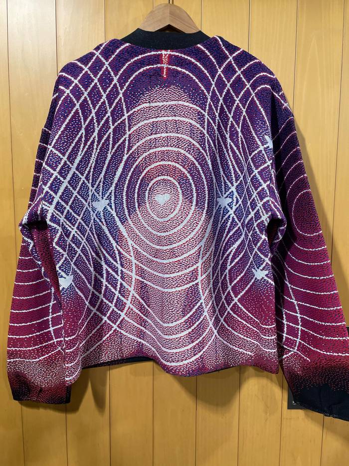 SEVESKIG セヴシグ EVANGELION AT Field Knit Cardigan / エヴァンゲリオン ATフィールド ニット カーディガン