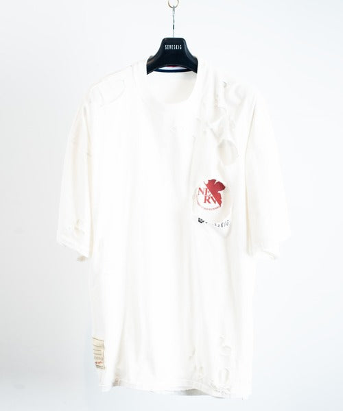 SEVESKIG セヴシグ EVANGELION S/SL Tee Ver.Main visual 001 / エヴァンゲリオン ダメージ Tシャツ
