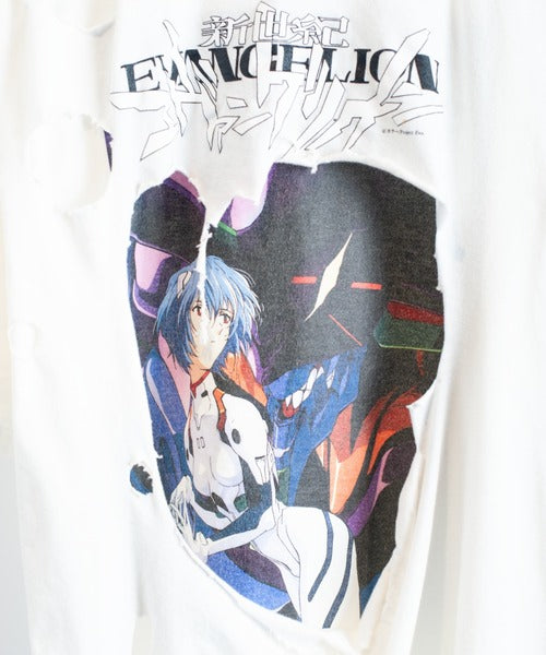 SEVESKIG セヴシグ EVANGELION S/SL Tee Ver.Main visual 001 / エヴァンゲリオン ダメージ Tシャツ