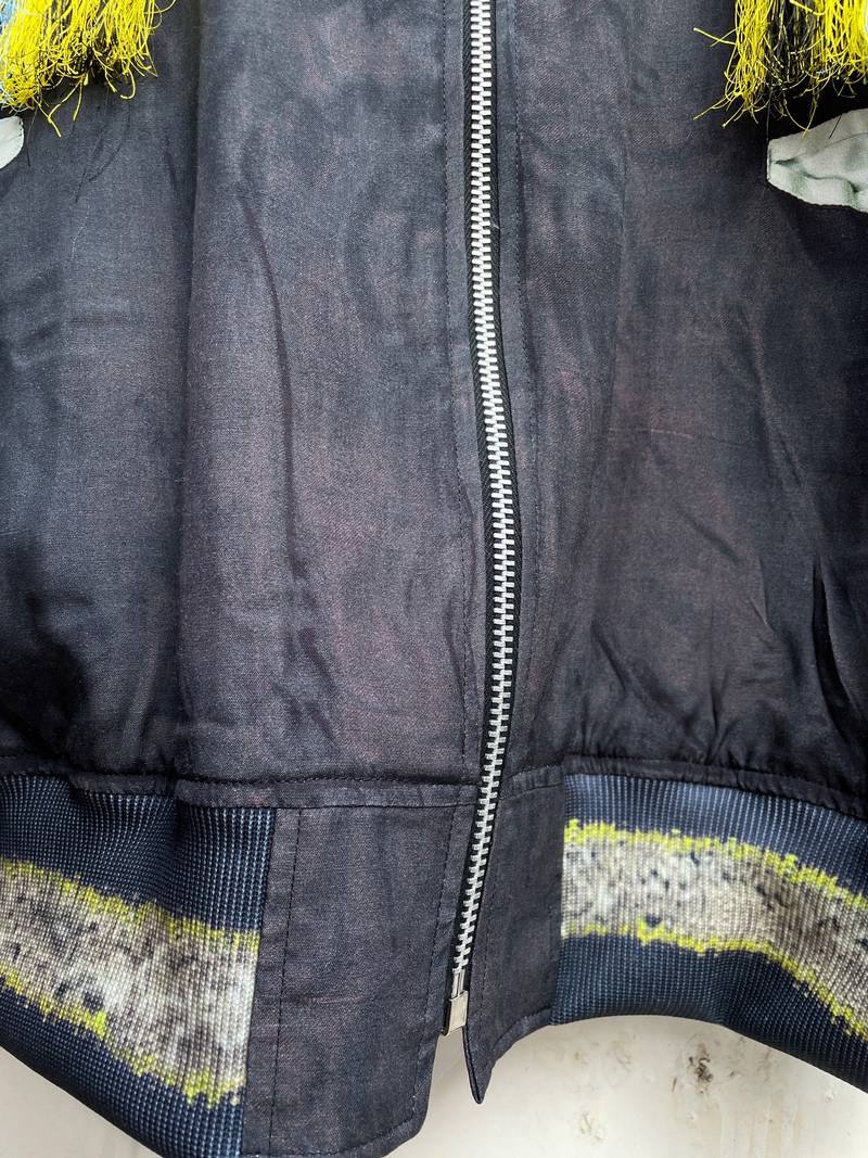 SEVESKIG セヴシグ Sev vs Tolq Souvenir Jacket Ver, Misled by AI スカジャン