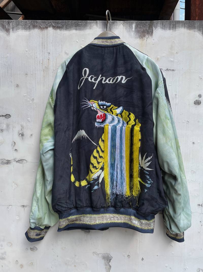 SEVESKIG セヴシグ Sev vs Tolq Souvenir Jacket Ver, Misled by AI スカジャン