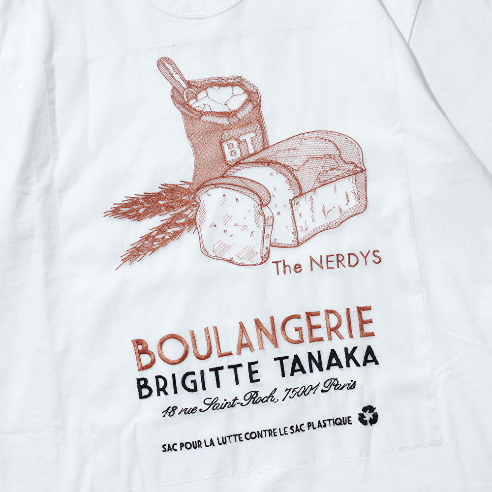 Brigitte Tanaka × The NERDYS BOULANGERIE T-shirt