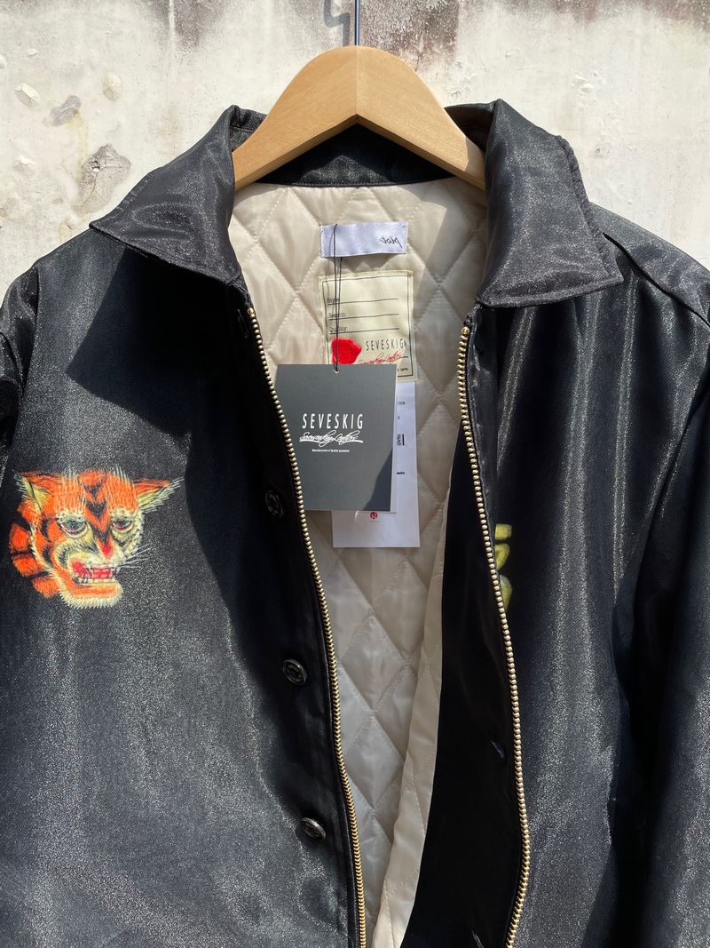 SEVESKIG セヴシグ Wriggling Souvenir Jacket Ver,TOLQ スーベニア ジャケット
