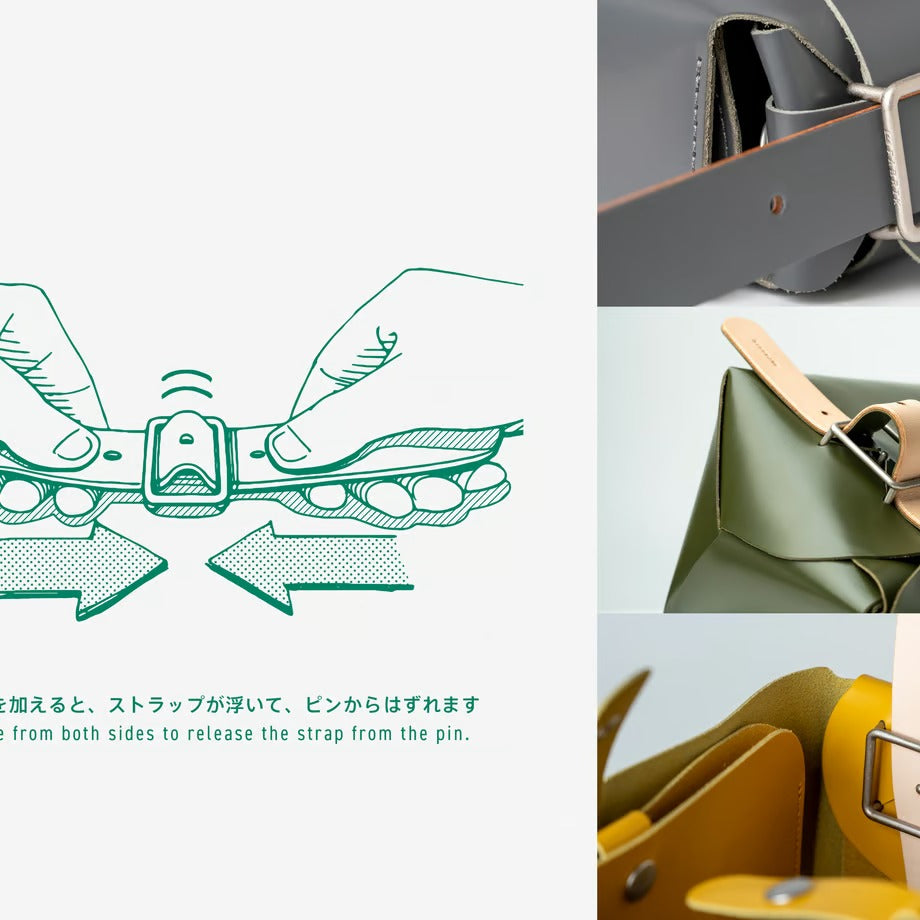FABRIK ファブリック ミニショルダー バッグ UNIT / MUSTARD BAG