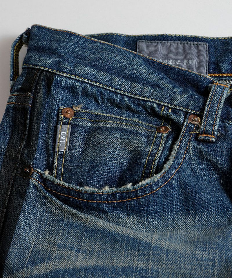 FDMTL ファンダメンタル CLASSIC STRAIGHT DENIM CS125