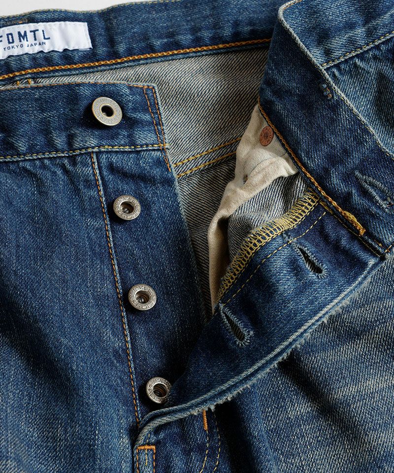FDMTL ファンダメンタル CLASSIC STRAIGHT DENIM CS125