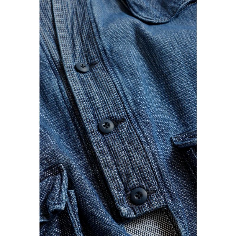 FDMTL ファンダメンタル HAORI JUNGLE LONG JACKET 3YR WASH