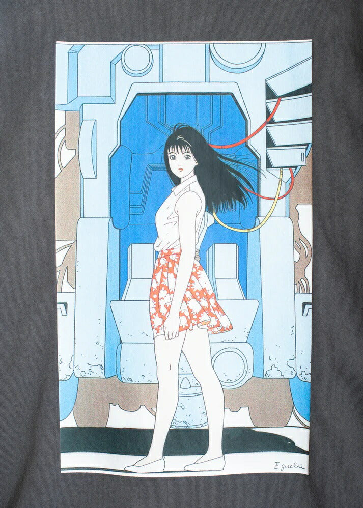 SEVESKIG セヴシグ Nostalgic Girl RZ01 L/SL Tee 江口寿史 老人Z