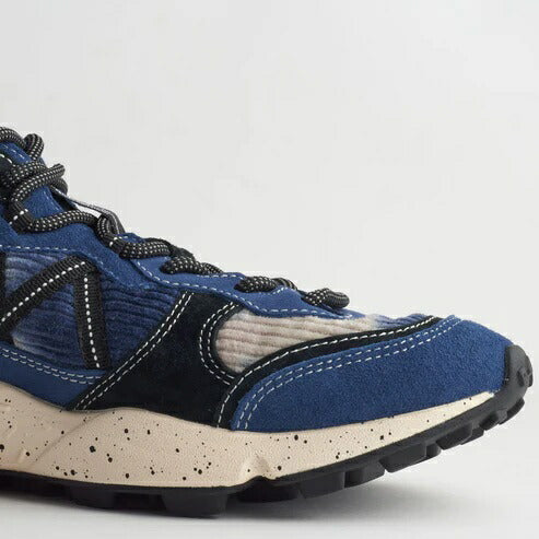 LENZAN Navy/Anthracit Flower MOUNTAIN フラワーマウンテン スニーカー