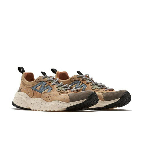 SOLIN Gray/Beige Flower MOUNTAIN フラワーマウンテン スニーカー