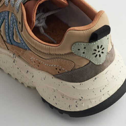 SOLIN Gray/Beige Flower MOUNTAIN フラワーマウンテン スニーカー